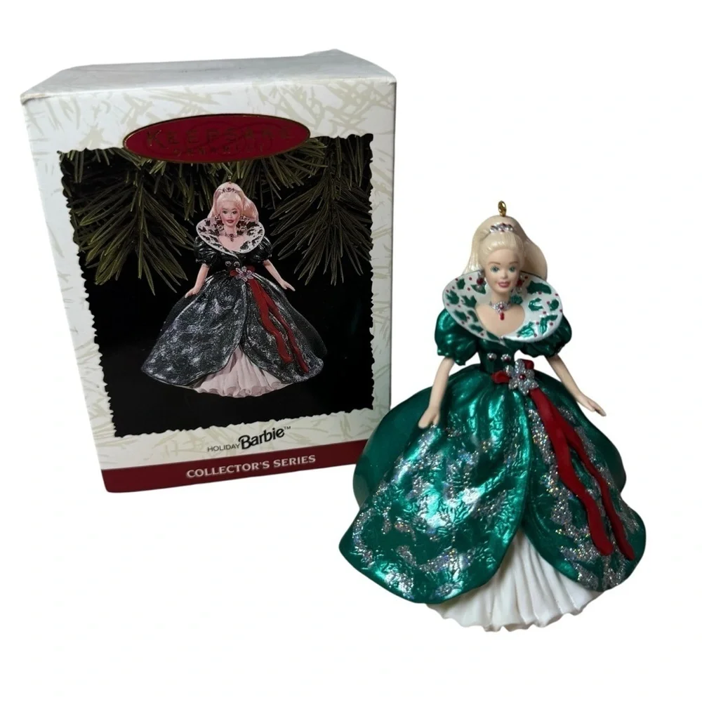 Hallmark Keepsake 1995 Holiday Barbie Ornament